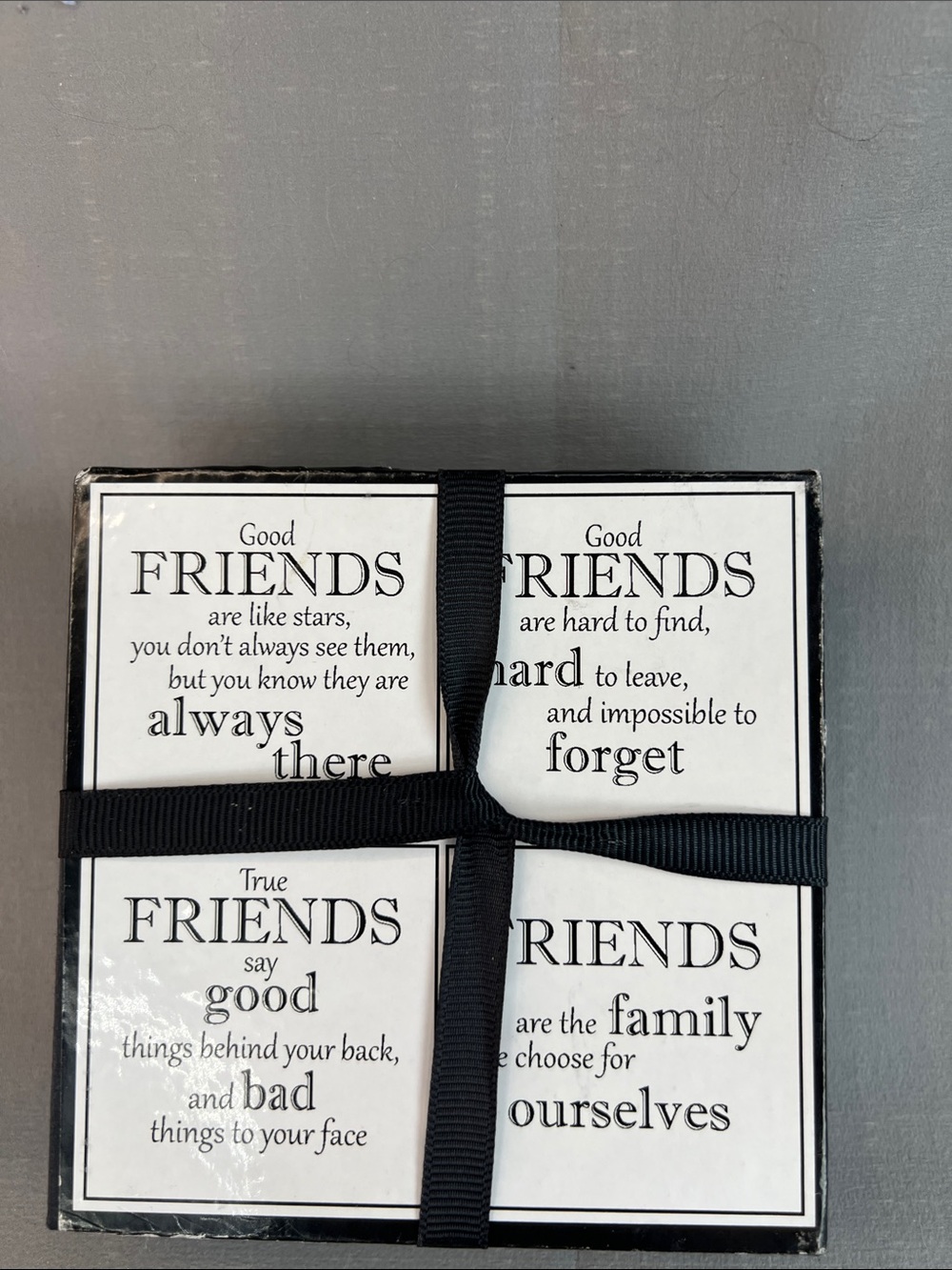 Coasters, celebrating friendship - Picture 2 of 2